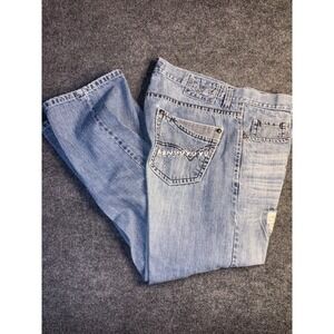 Royal‎ Remium Jeans Mens 36x30 Blue Denim Double Stitch Relaxed Fit Straight Leg